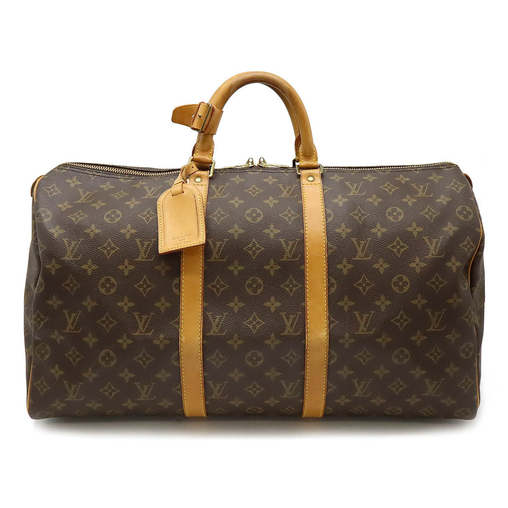 LOUIS VUITTON Monogram Keepall Boston Bag Travel Handbag
